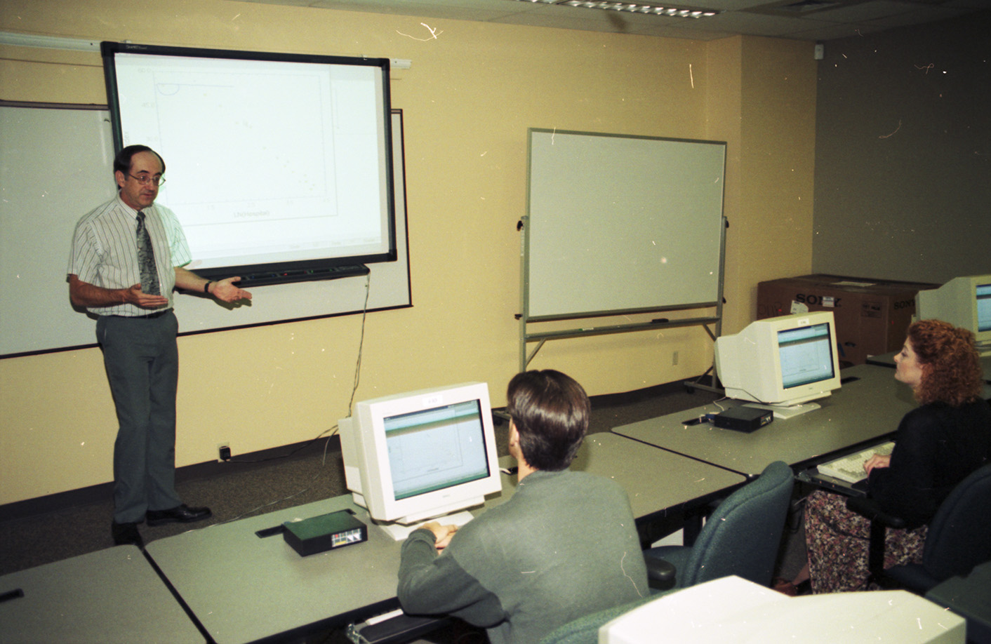 Salle de cours business et théorie